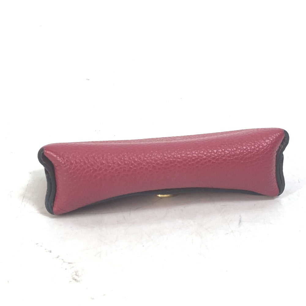 LOUIS VUITTON M61486 Seal Case Pouch Rivet PM Lipstick Case Small Accessory Case Leather Women's Pink