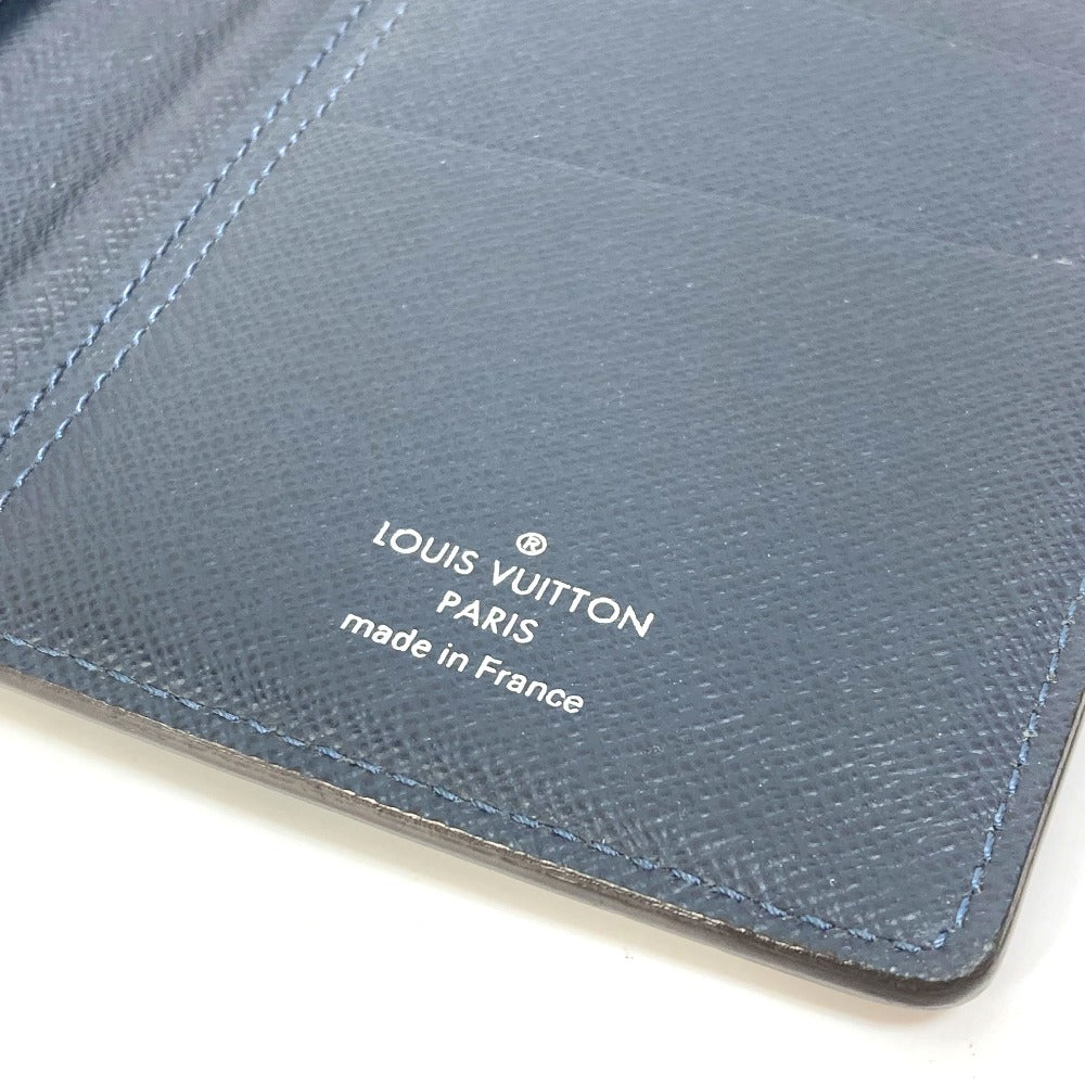 LOUIS VUITTON M30713 タイガV ポルトフォイユ・ブラザ NM 2つ折り 長財布 タイガレザー メンズ ネイビー