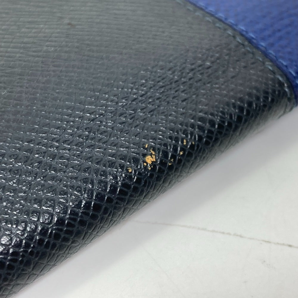 LOUIS VUITTON M30713 タイガV ポルトフォイユ・ブラザ NM 2つ折り 長財布 タイガレザー メンズ ネイビー