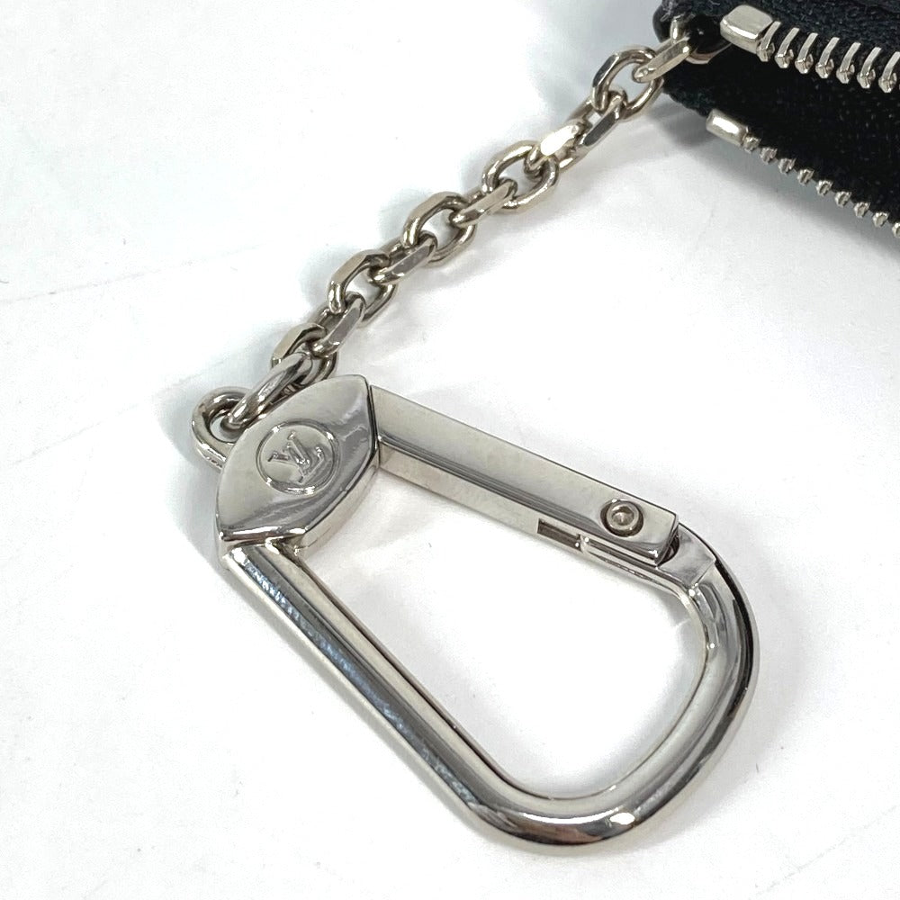 LOUIS VUITTON N60155 ダミエグラフィット カードキーケース ポシェット・クレ 小銭入れ 財布 キーリング付き コインケース ダミエグラフィットキャンバス ユニセックス ブラック - brandshop-reference