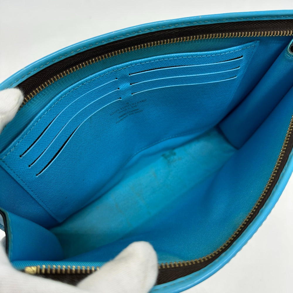 LOUIS VUITTON M81204 Monogram Voyage Pochette MM, Men's Monogram Canvas, Brown, Pouch, Second Bag, Clutch Bag