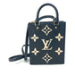 LOUIS VUITTON  M81416  モノグラムアンプラント プティットサックプラ 2WAY ハンドバッグ 斜め掛け ショルダーバッグ モノグラムアンプラントレザー レディース ブラック - brandshop-reference