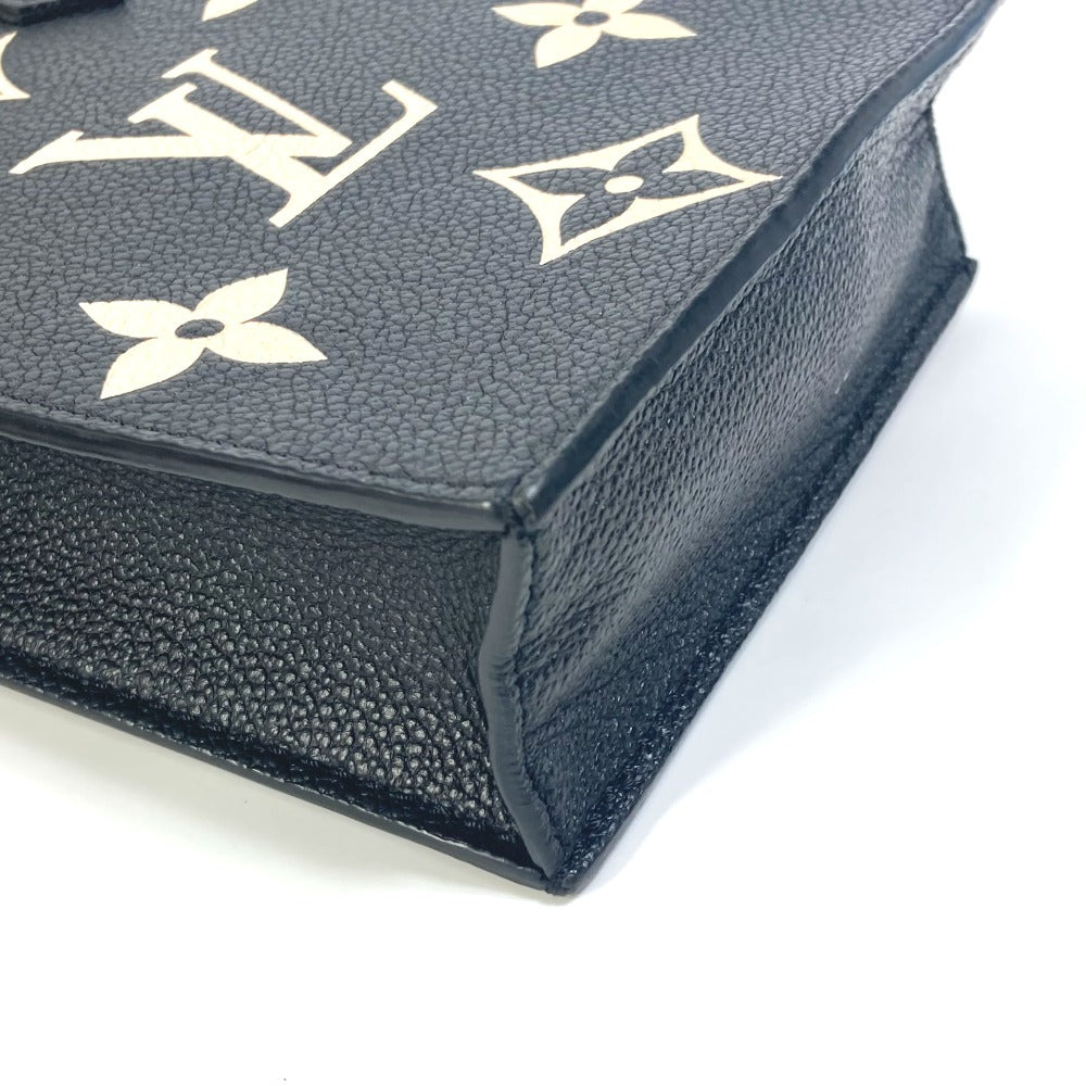 LOUIS VUITTON  M81416  モノグラムアンプラント プティットサックプラ 2WAY ハンドバッグ 斜め掛け ショルダーバッグ モノグラムアンプラントレザー レディース ブラック - brandshop-reference