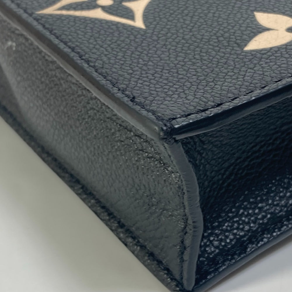 LOUIS VUITTON  M81416  モノグラムアンプラント プティットサックプラ 2WAY ハンドバッグ 斜め掛け ショルダーバッグ モノグラムアンプラントレザー レディース ブラック - brandshop-reference