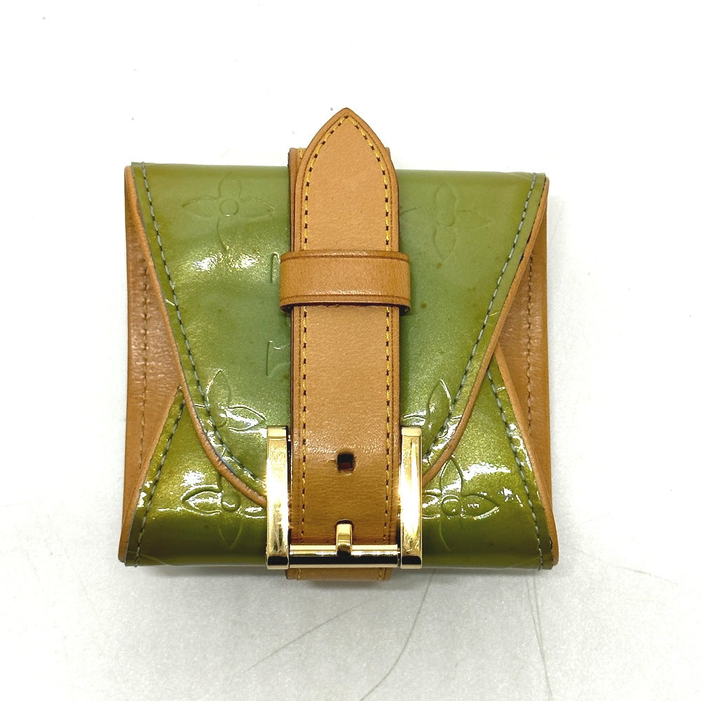 LOUIS VUITTON M91013 Monogram Vernis Lafayette Street Bangle Bracelet, Monogram Vernis, Women's, Green