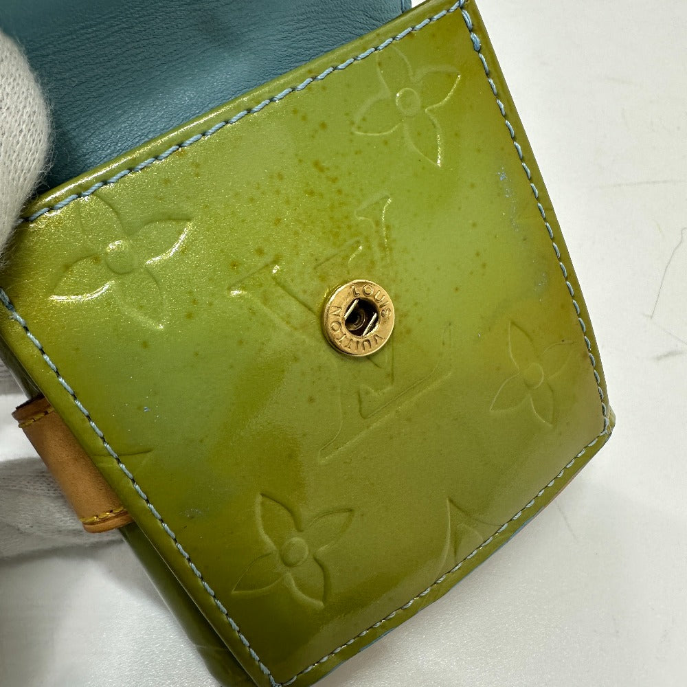 LOUIS VUITTON M91013 Monogram Vernis Lafayette Street Bangle Bracelet, Monogram Vernis, Women's, Green