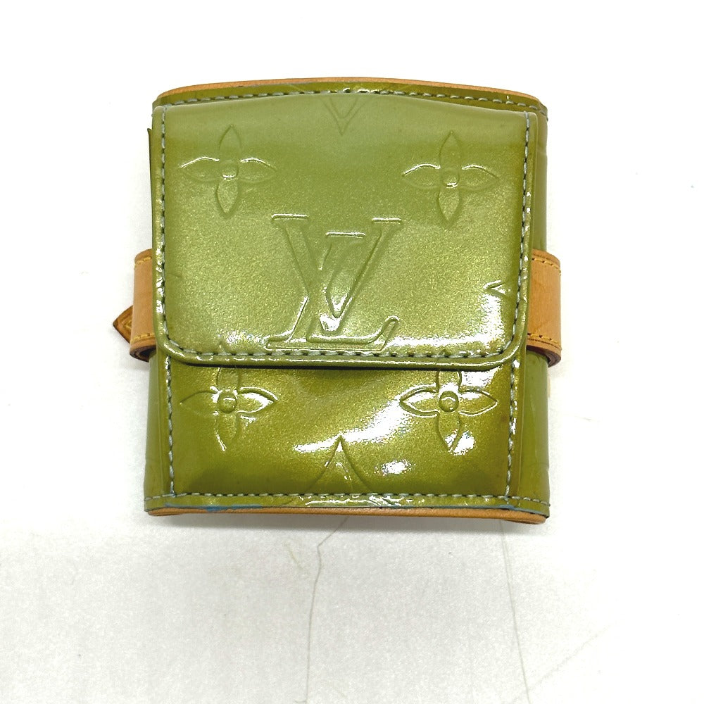 LOUIS VUITTON M91013 Monogram Vernis Lafayette Street Bangle Bracelet, Monogram Vernis, Women's, Green