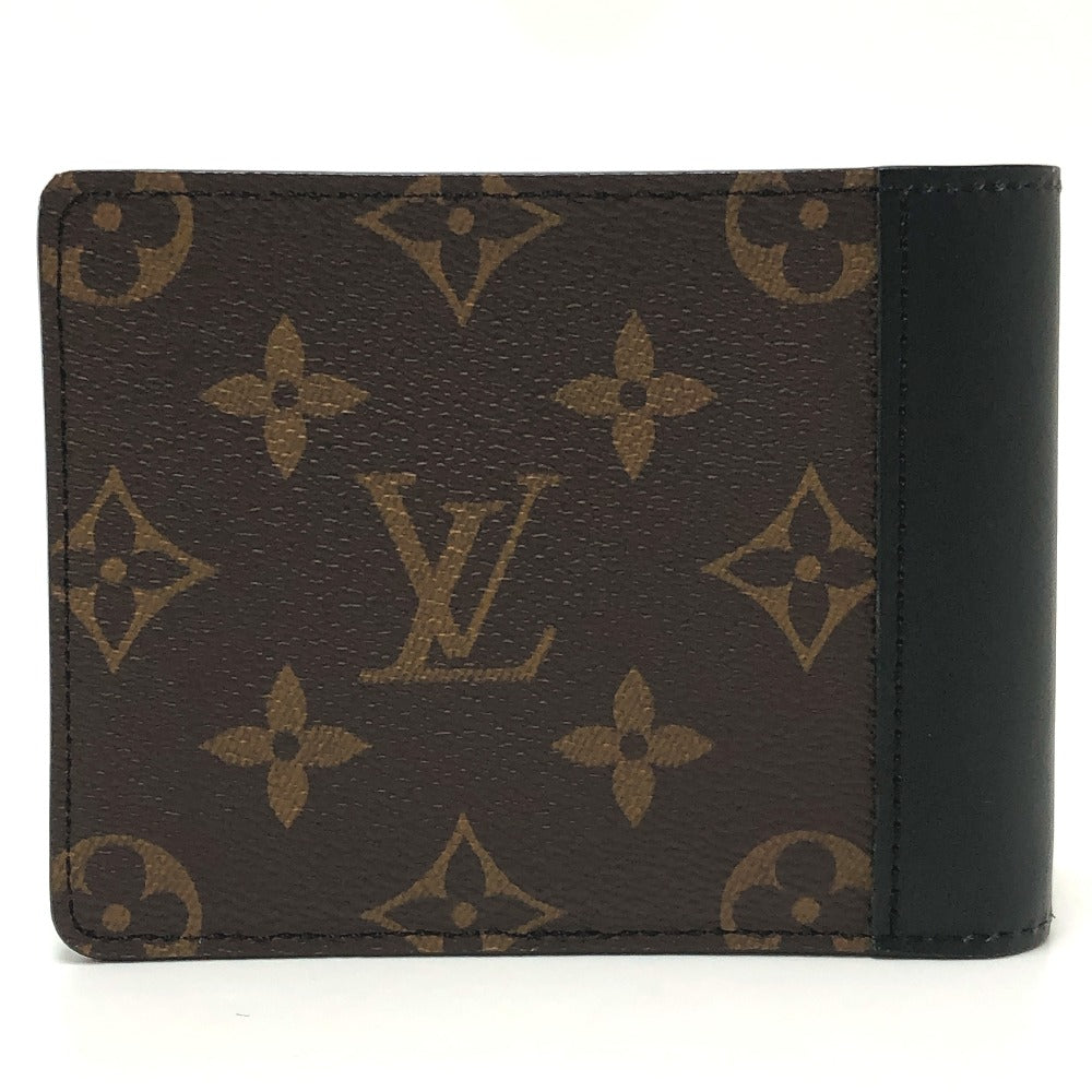 LOUIS VUITTON M69408 ポルトフォイユミュルティプル 札入れ コンパクトウォレット 2つ折り財布 モノグラムマカサーキャンバス ユニセックス ブラウン