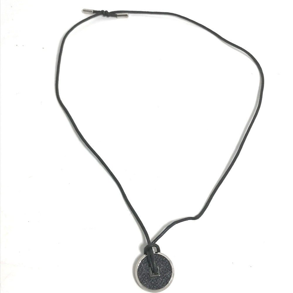 LOUIS VUITTON M62589 モノグラムエクリプス コリエ コイン ネックレス アクセサリー チョーカー ネックレス メタル メンズ シルバー - brandshop-reference