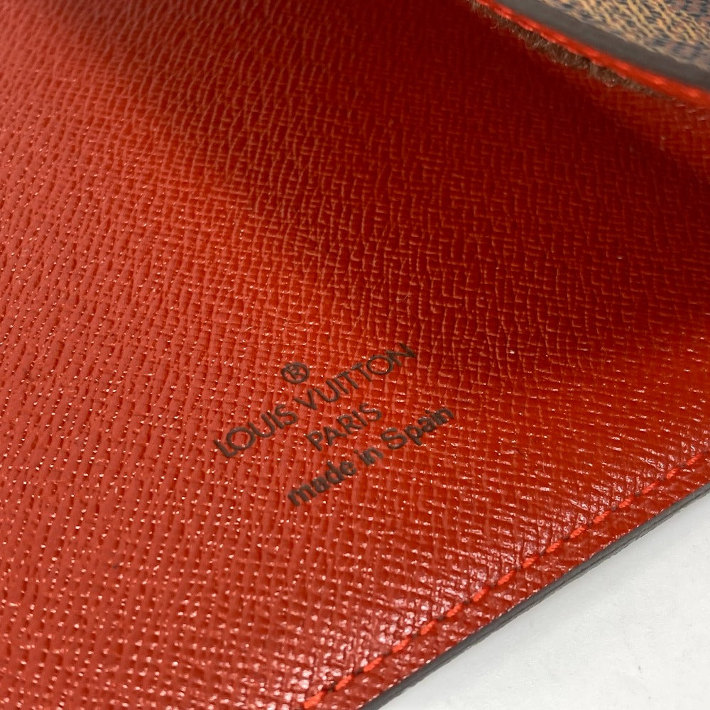 LOUIS VUITTON M99074  ダミエ CDケース DVDケース ポーチ 日本20周年限定 カバン ハンドバッグ ダミエキャンバス レディース エベヌ ブラウン