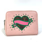 LOUIS VUITTON M63723 Epi Stories Zippy Coin Purse, Wallet with Round Zipper, Epi Leather, Women's, Pink