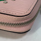 LOUIS VUITTON M63723 Epi Stories Zippy Coin Purse, Wallet with Round Zipper, Epi Leather, Women's, Pink