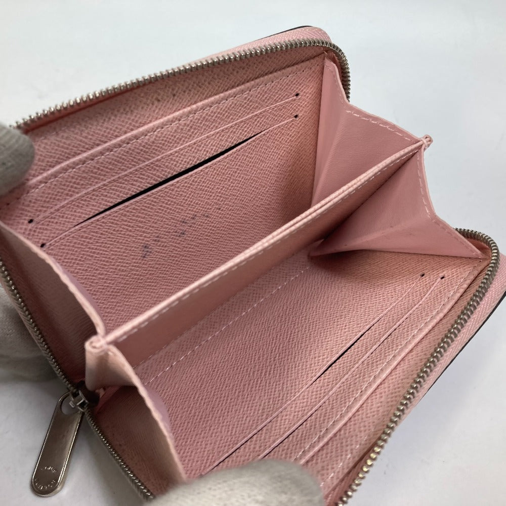 LOUIS VUITTON M63723 Epi Stories Zippy Coin Purse, Wallet with Round Zipper, Epi Leather, Women's, Pink