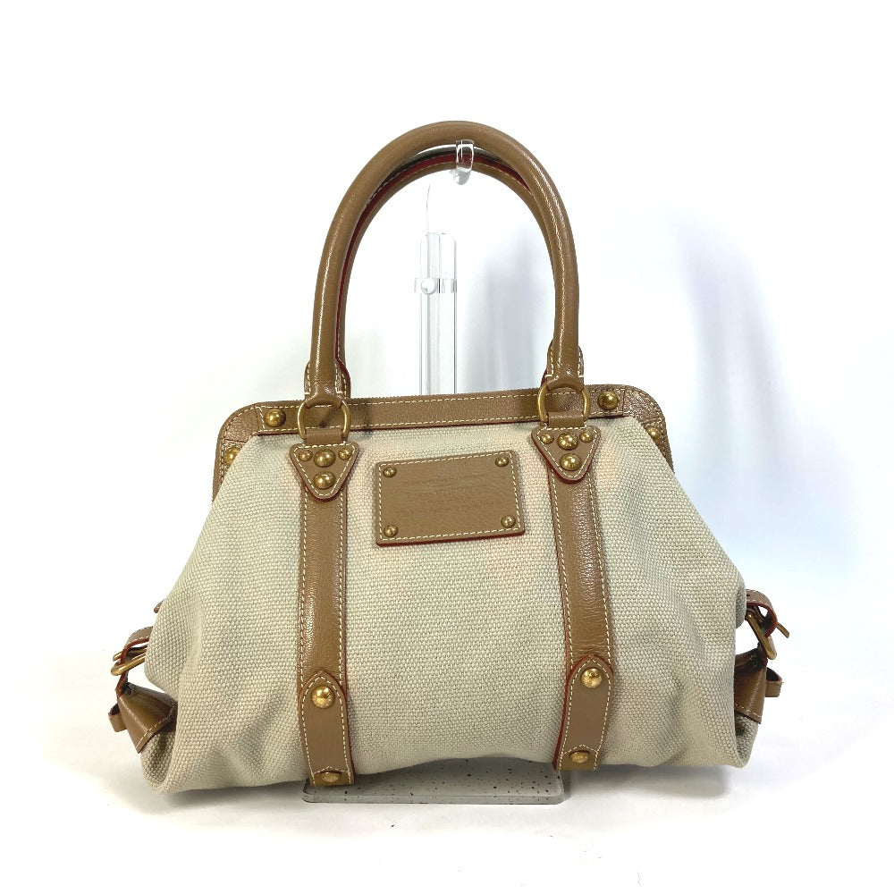 LOUIS VUITTON M48827 Antigua Sac de Nuit PM Toal Trianon Shoulder Bag/Handbag, Beige Canvas, Women's