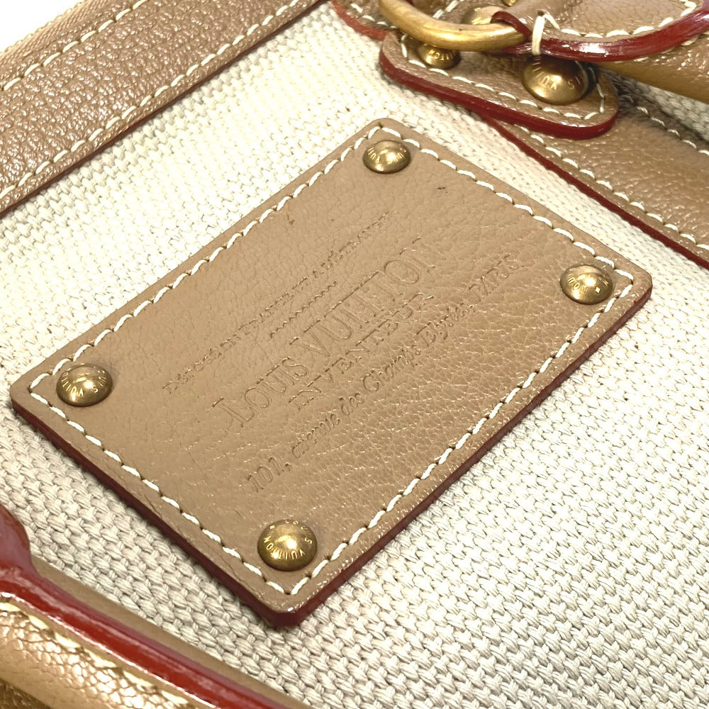 LOUIS VUITTON M48827 Antigua Sac de Nuit PM Toal Trianon Shoulder Bag/Handbag, Beige Canvas, Women's