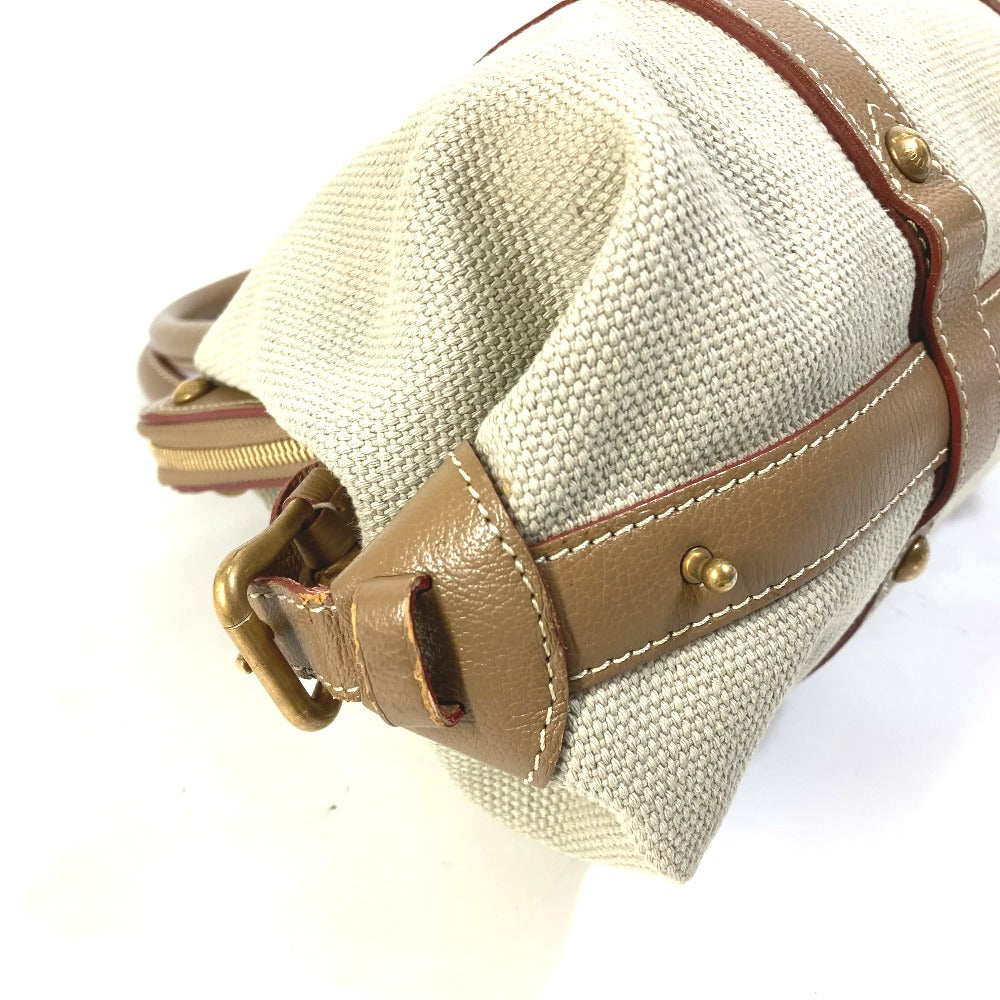 LOUIS VUITTON M48827 Antigua Sac de Nuit PM Toal Trianon Shoulder Bag/Handbag, Beige Canvas, Women's