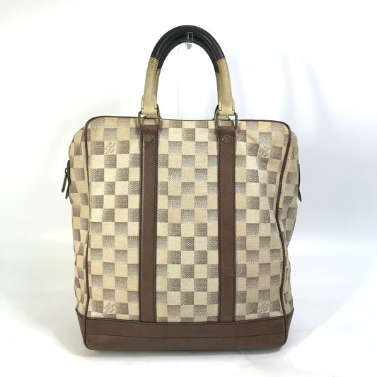 LOUIS VUITTON N48185 Damieren Cabas Shoulder Bag/Tote Bag Canvas Women's White