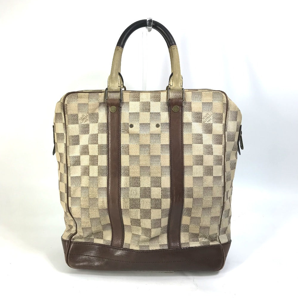 LOUIS VUITTON N48185 Damieren Cabas Shoulder Bag/Tote Bag Canvas Women's White