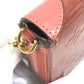 LOUIS VUITTON M62767 Monogram Vernis Pochette Felicie Chain Wallet Long Wallet Shoulder Bag Patent Leather Women's Pink