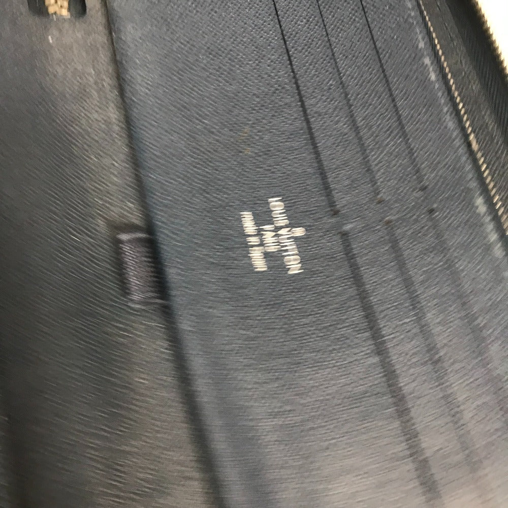LOUIS VUITTON M30515 Taiga Zippy Organizer Travel Case with Zip-Around Long Wallet in Taiga Leather, Men's, Ocean Blue
