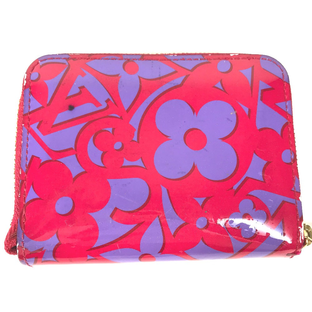 LOUIS VUITTON M90130 2014 Valentine's Sweet Monogram Zippy Coin Purse, Vernis Coin Case, Patent Leather, Women's, Rose Indigo Purple