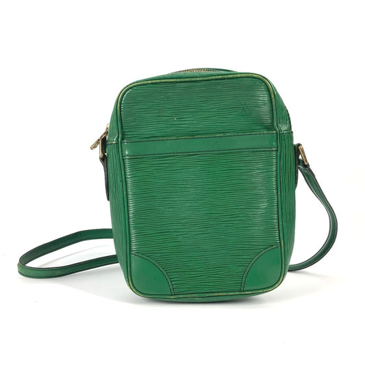 LOUIS VUITTON M45634 Epi Danube Pochette Crossbody Shoulder Bag Epi Leather Women's Borneo Green Green