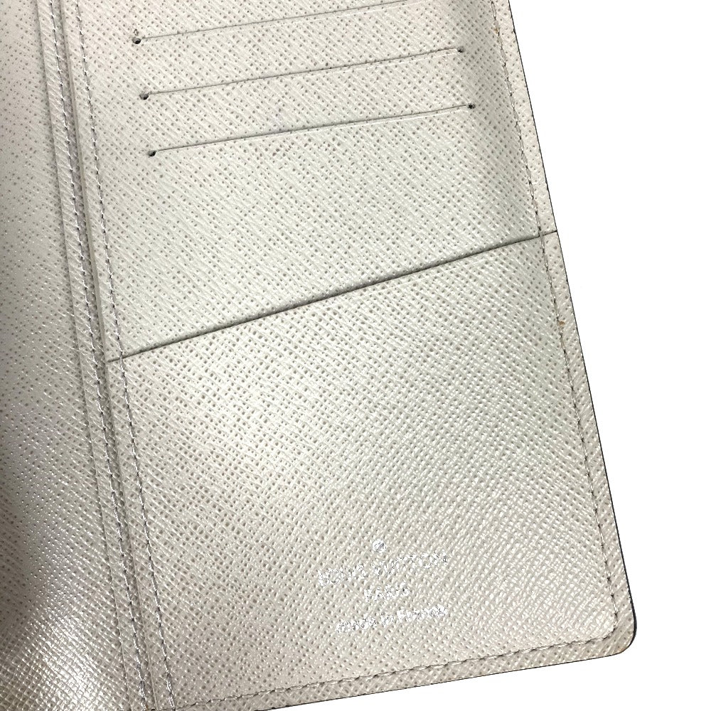 LOUIS VUITTON M30557 Taiga Portefeuille Brazza Long Wallet in Taiga Leather, Men's, Stone Beige
