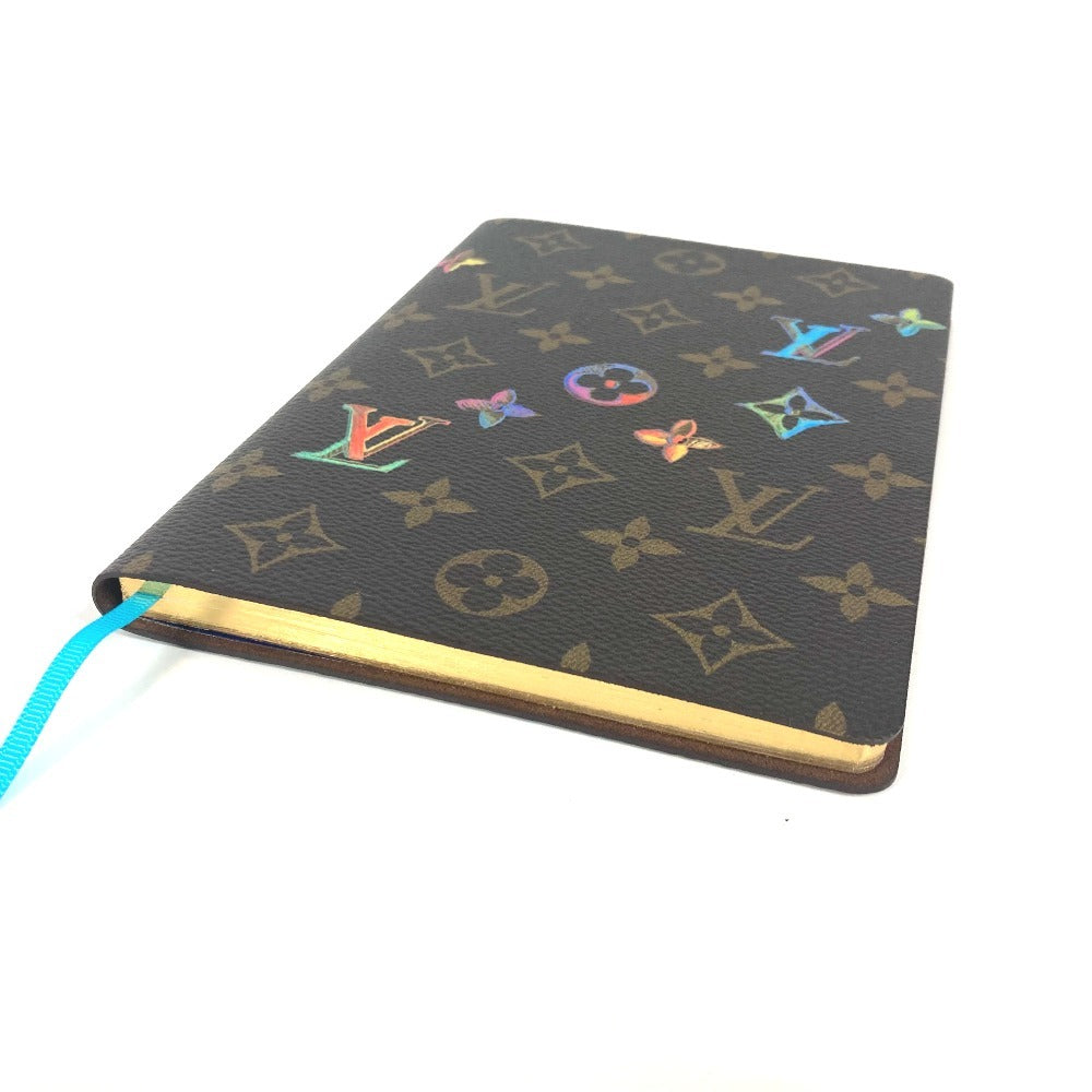 LOUIS VUITTON GI0767 モノグラム カイエクレマンス レインボーロゴ ステーショナリー メモ帳 ノート ノートブック モノグラムキャンバス ユニセックス ブラウン - brandshop-reference