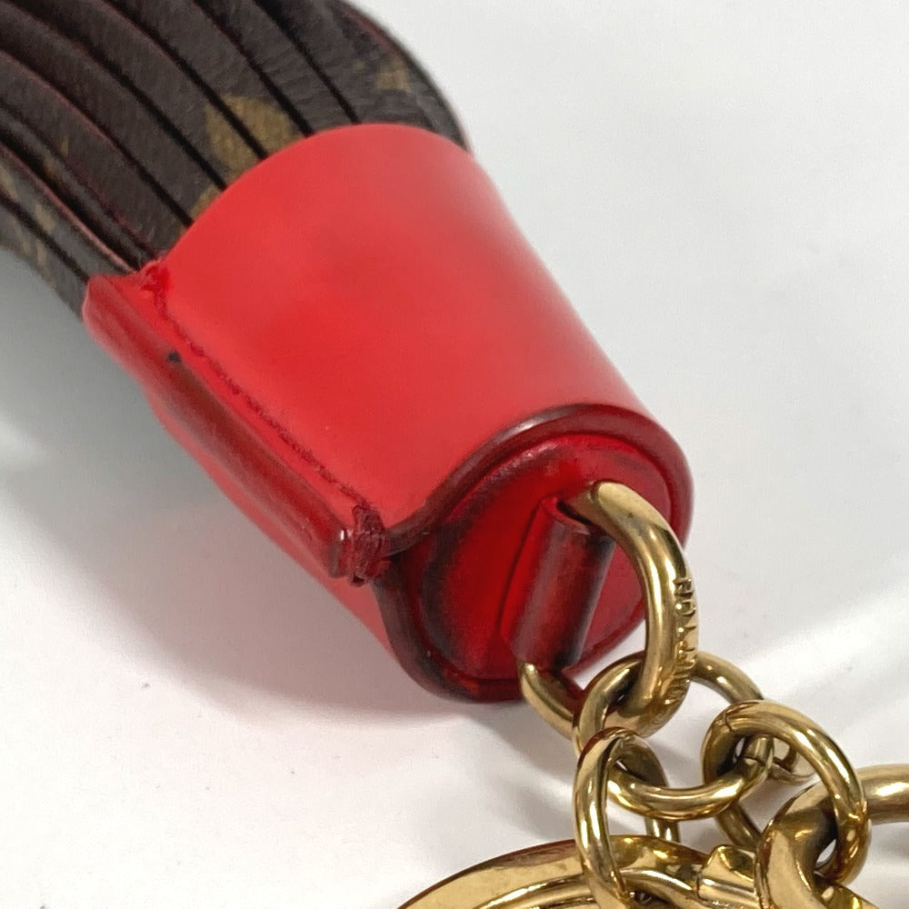 LOUIS VUITTON M78616 モノグラム タッセル バッグチャーム バッグチャーム  フリンジ キーホルダー モノグラムキャンバス レディース ブラウン - brandshop-reference