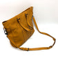 LOUIS VUITTON N41228 Damier Infini Tadao 2-Way Tote Bag in Damier Infini Leather, Men's Solar Yellow