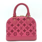 LOUIS VUITTON M22878 LV ブロデリー アングレーズ アルマBB 2WAY カバン ハンドバッグ レザー レディース ピンク - brandshop-reference