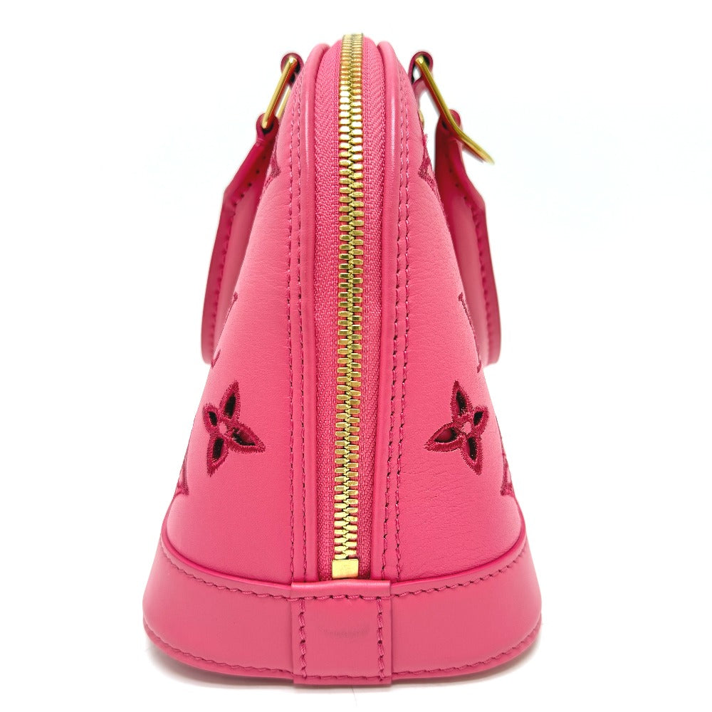 LOUIS VUITTON M22878 LV ブロデリー アングレーズ アルマBB 2WAY カバン ハンドバッグ レザー レディース ピンク - brandshop-reference