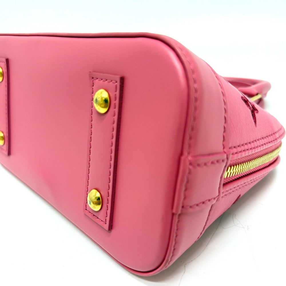 LOUIS VUITTON M22878 LV ブロデリー アングレーズ アルマBB 2WAY カバン ハンドバッグ レザー レディース ピンク - brandshop-reference