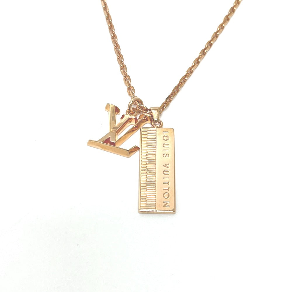 LOUIS VUITTON M69461 2020 Fall/Winter DJ Vocabulary Keyboard Pendant Chain Necklace in Rose Gold