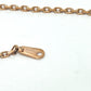 LOUIS VUITTON M69461 2020 Fall/Winter DJ Vocabulary Keyboard Pendant Chain Necklace in Rose Gold