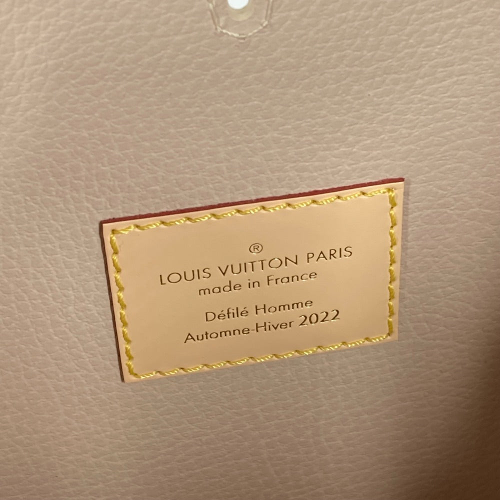 LOUIS VUITTON GI0800 LV フローラル フラワー ポップコーン バスケット インテリア 小物入れ レザー レディース - brandshop-reference