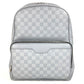 Louis Vuitton N40096 Damier Infini Backpack Bag Rucksack Damier Infini Leather Lelaki Gri Silver