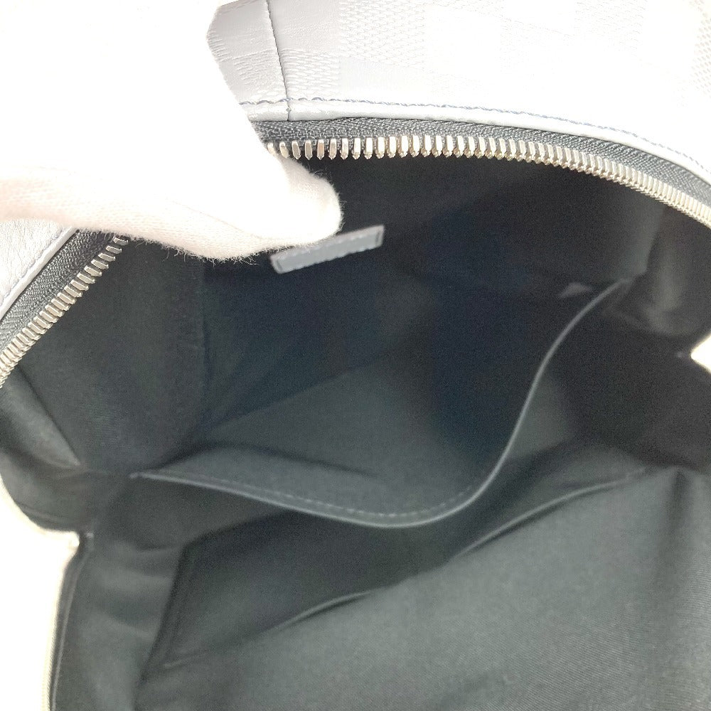 Louis Vuitton N40096 Damier Infini Backpack Bag Rucksack Damier Infini Leather Lelaki Gri Silver
