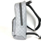 Louis Vuitton N40096 Damier Infini Backpack Bag Rucksack Damier Infini Leather Lelaki Gri Silver