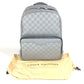 Louis Vuitton N40096 Damier Infini Backpack Bag Rucksack Damier Infini Leather Lelaki Gri Silver
