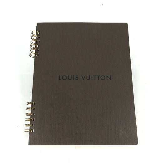LOUIS VUITTON R05004 ロゴ リング メモ帳  リングノート ノートブック ペーパー レディース
