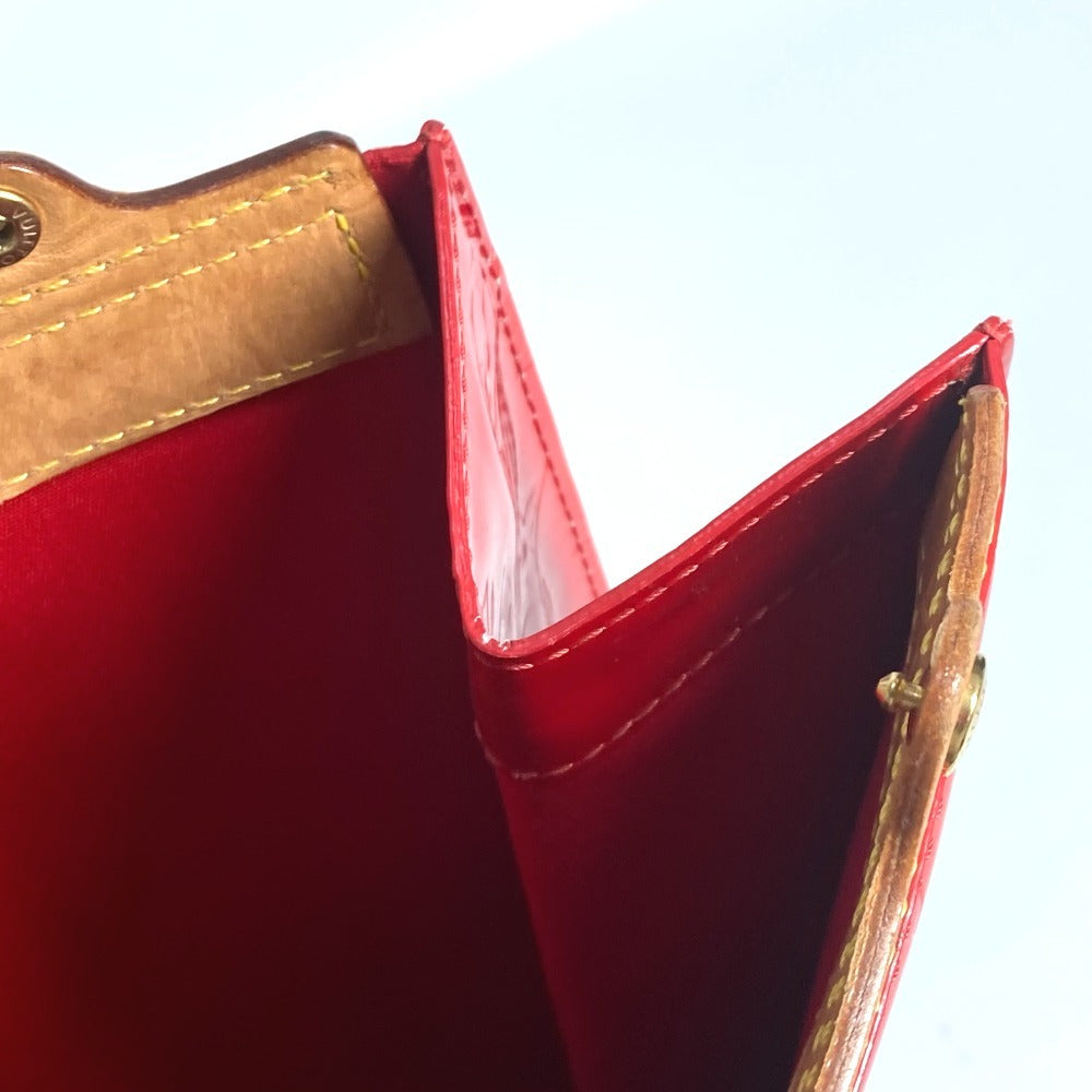 LOUIS VUITTON M91078 モノグラムヴェルニ スタントン カバン 縦型 ハンドバッグ モノグラムヴェルニ レディース レッド - brandshop-reference