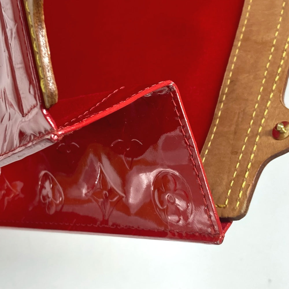LOUIS VUITTON M91078 モノグラムヴェルニ スタントン カバン 縦型 ハンドバッグ モノグラムヴェルニ レディース レッド - brandshop-reference