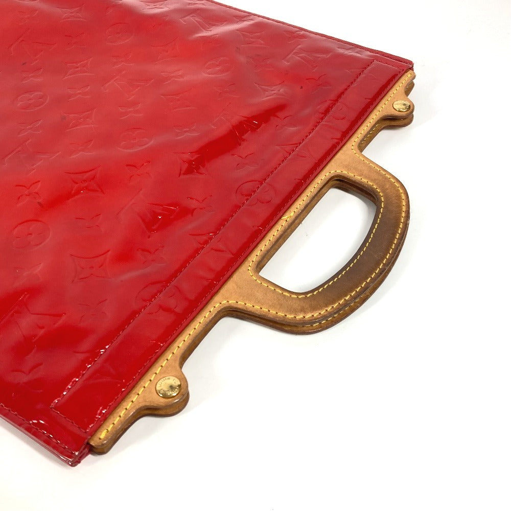 LOUIS VUITTON M91078 モノグラムヴェルニ スタントン カバン 縦型 ハンドバッグ モノグラムヴェルニ レディース レッド - brandshop-reference