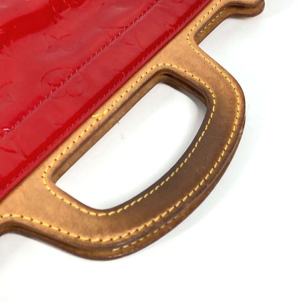 LOUIS VUITTON M91078 モノグラムヴェルニ スタントン カバン 縦型 ハンドバッグ モノグラムヴェルニ レディース レッド - brandshop-reference