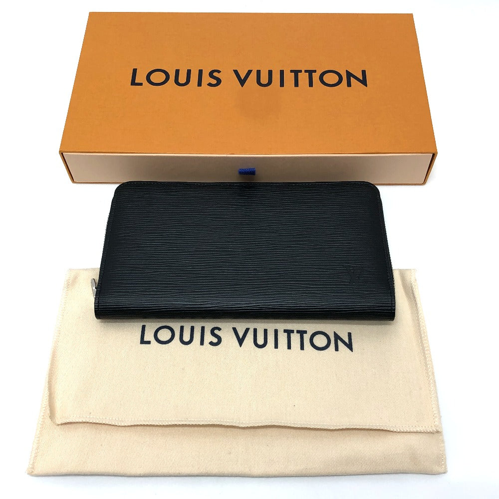 LOUIS VUITTON M62643 ジッピー・オーガナイザー NM ラウンドファスナー 財布 ウォレット 長財布 エピレザー ユニセックス ノワール ブラック
