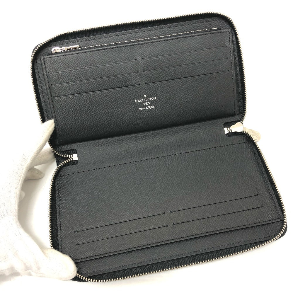 LOUIS VUITTON M62643 ジッピー・オーガナイザー NM ラウンドファスナー 財布 ウォレット 長財布 エピレザー ユニセックス ノワール ブラック