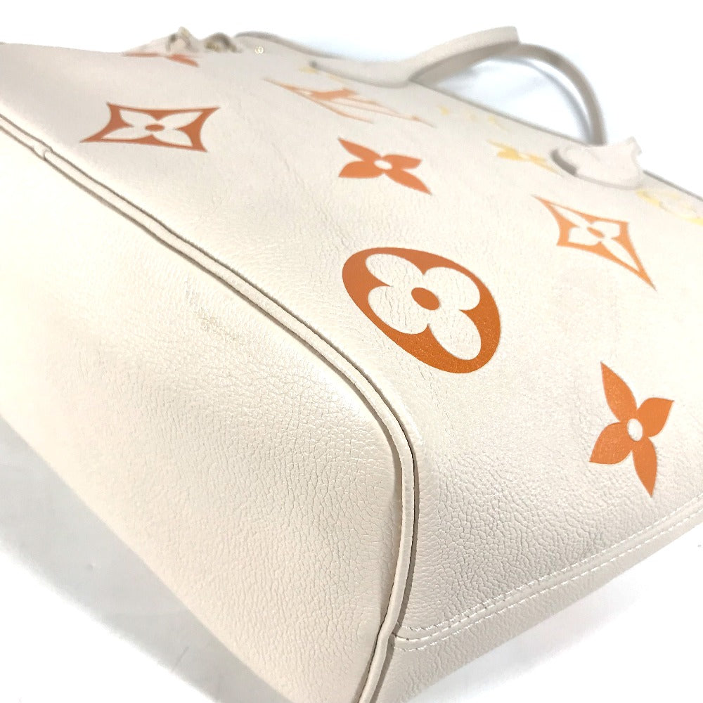 LOUIS VUITTON M46516 モノグラムアンプラント ネヴァーフルMM ショルダーバッグ カバン 肩掛け ポーチ付き トートバッグ モノグラムアンプラントレザー レディース ベージュ