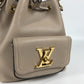 LOUIS VUITTON M57688 ハンドバッグ ロックミー バケットNV 2WAYバッグ 巾着 斜め掛け ショルダーバッグ レザー レディース サンドベージュ ベージュ