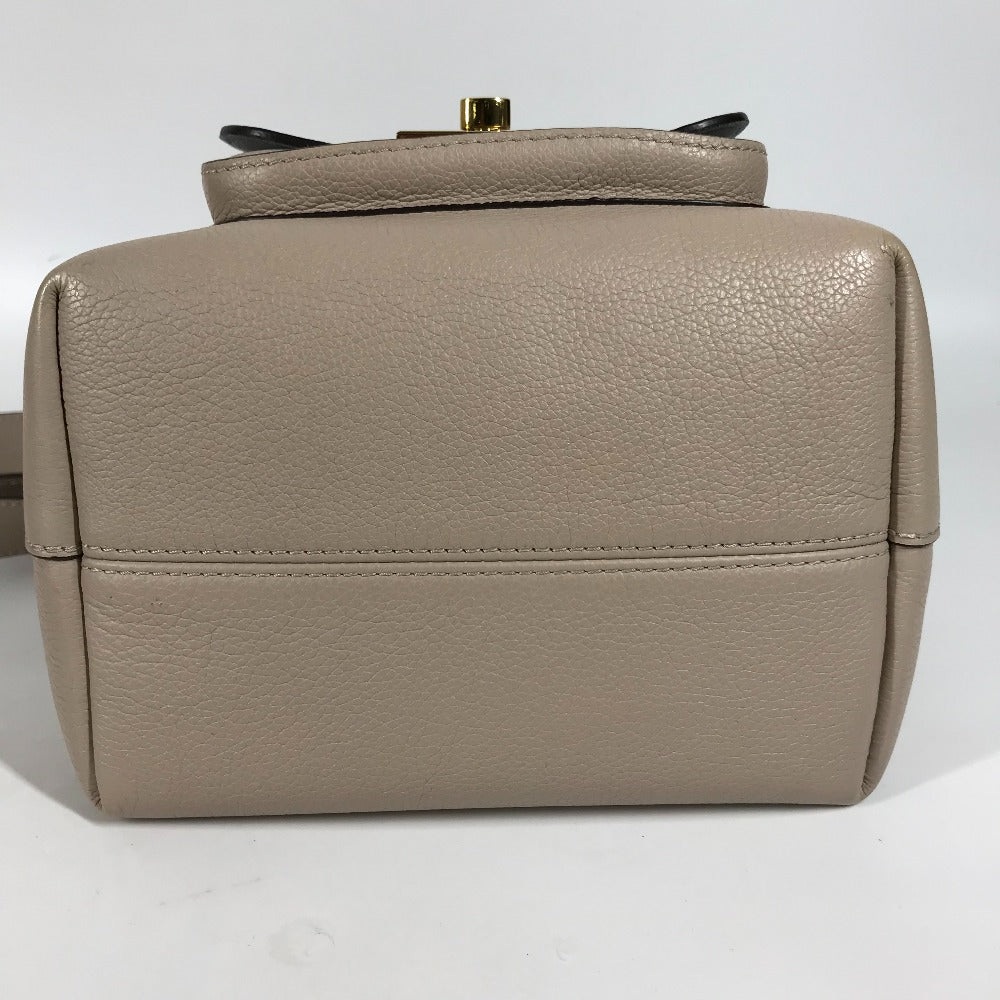 LOUIS VUITTON M57688 ハンドバッグ ロックミー バケットNV 2WAYバッグ 巾着 斜め掛け ショルダーバッグ レザー レディース サンドベージュ ベージュ